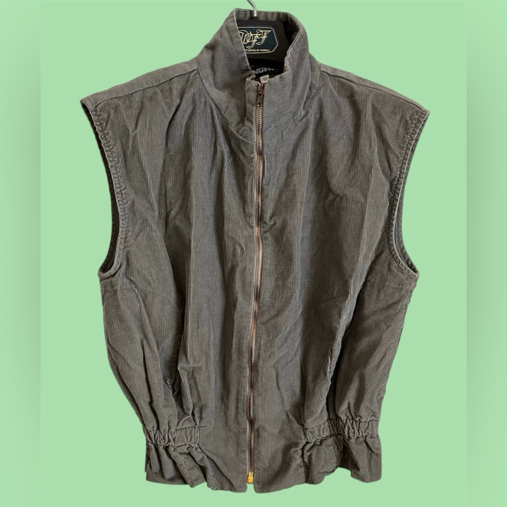 Vintage Gray Corduroy Set